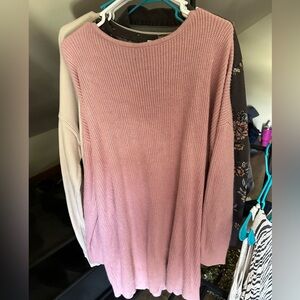 Oversized sweater and/or dress